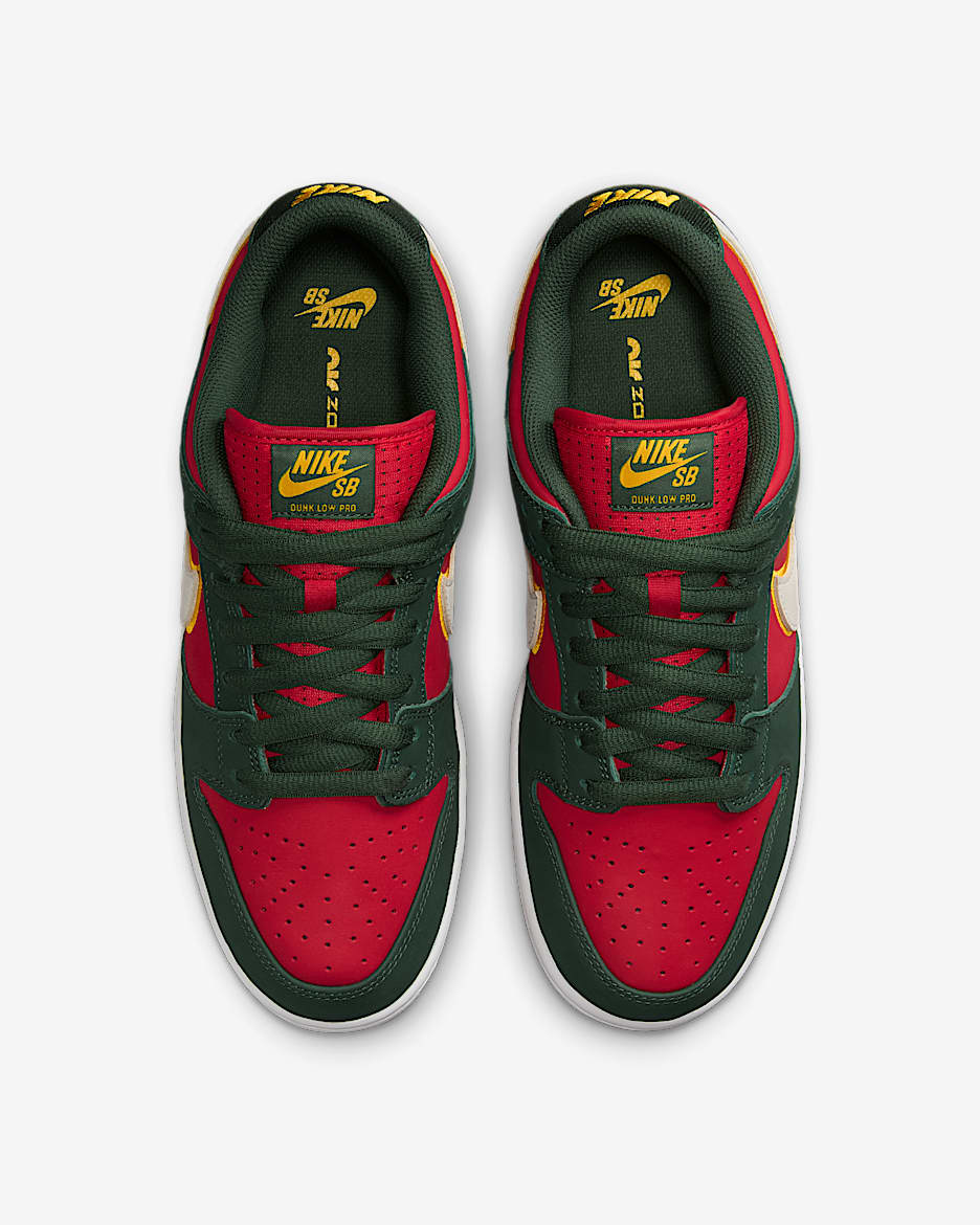 Nike outlet SB Dunk Low Red/Green/Black